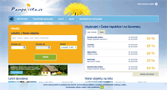 Desktop Screenshot of pampeliska.cz